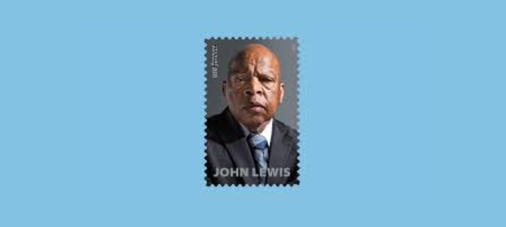 U.S. Postal Service Reveals John Lewis Stamp for 2023