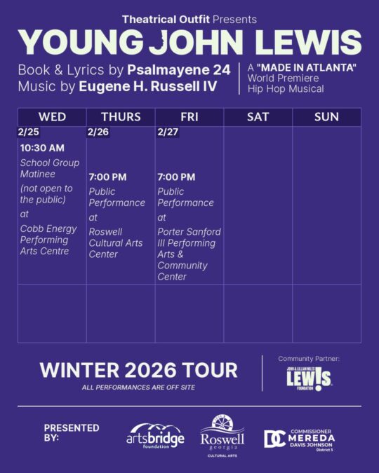 TO YJL Winter 2026 Calendar